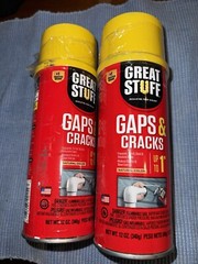 2 Cans Dow Great Stuff Gaps & Cracks Expanding Foam Sealant Insulation 16oz