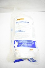 Frost King 12″ x 2″ x 15′ Duct Insulation Foil and Fiberglass For Heat & AC Duct