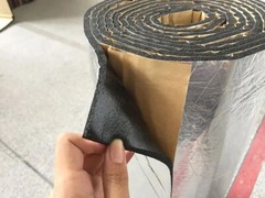 4X4 Sound Deadener Car Hood Engine Firewall Heat Shield Noise Insulation Mat