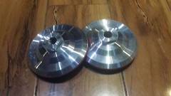 5 Inch Aluminum Backer Pad 5/8-11 Thread for Diamond Polishing Pads – 14 Pieces