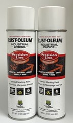 2 PACK – Rust-Oleum – 203030V – Precision Line Marking Paint, 17 Oz, White