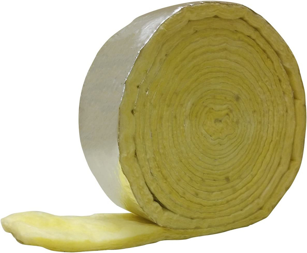 Frost King Foil Backed Fiberglass Pipe Wrap, 3″X1″X25′