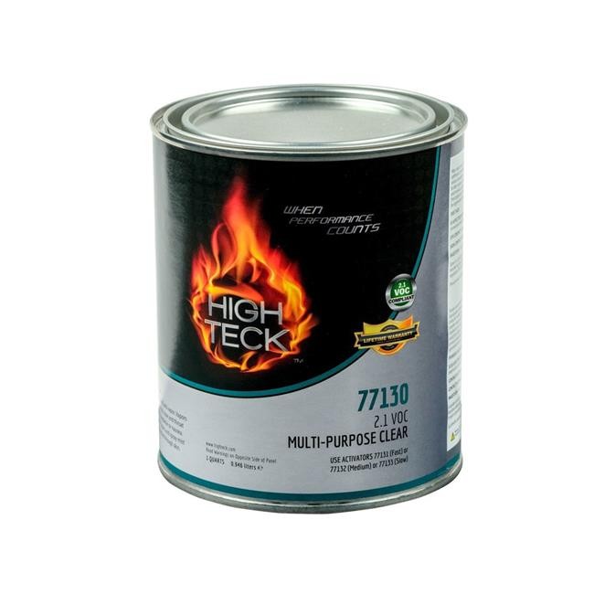 1 qt. Multi-Purpose Clearcoat – Clear – Liquid – 2.1 lbs per gal VOC – 4-1 Mi…