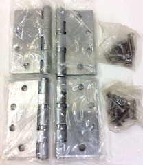 Lot of 4 ASSA ABLOY ~ 4 1/2 X 4 1/2 TA2714 26D Door Hinge ~ McKinney 55858