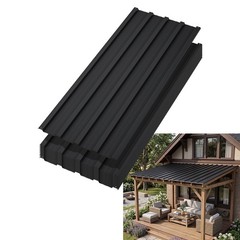 10 Pcs Metal Roofing Panels 42.52″ Waterproof Corrugated Metal Roof Panels