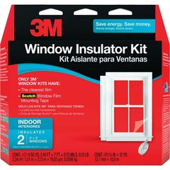 3M 62 In. x 84 In. Indoor Window Insulation Kit (2-Pack) 2120W-6 3M 2120W-6
