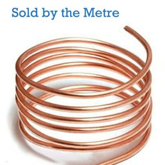 Soft Copper Pipe Tube Coils Plumbing Microbore Water Gas DIY Microbore 1M Long