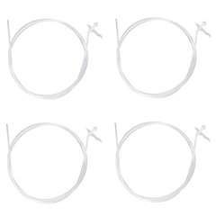 4-Pack Universal Spray Foam Nozzle Extension Tubes, 78.74″ Long Reach Hose & Tip