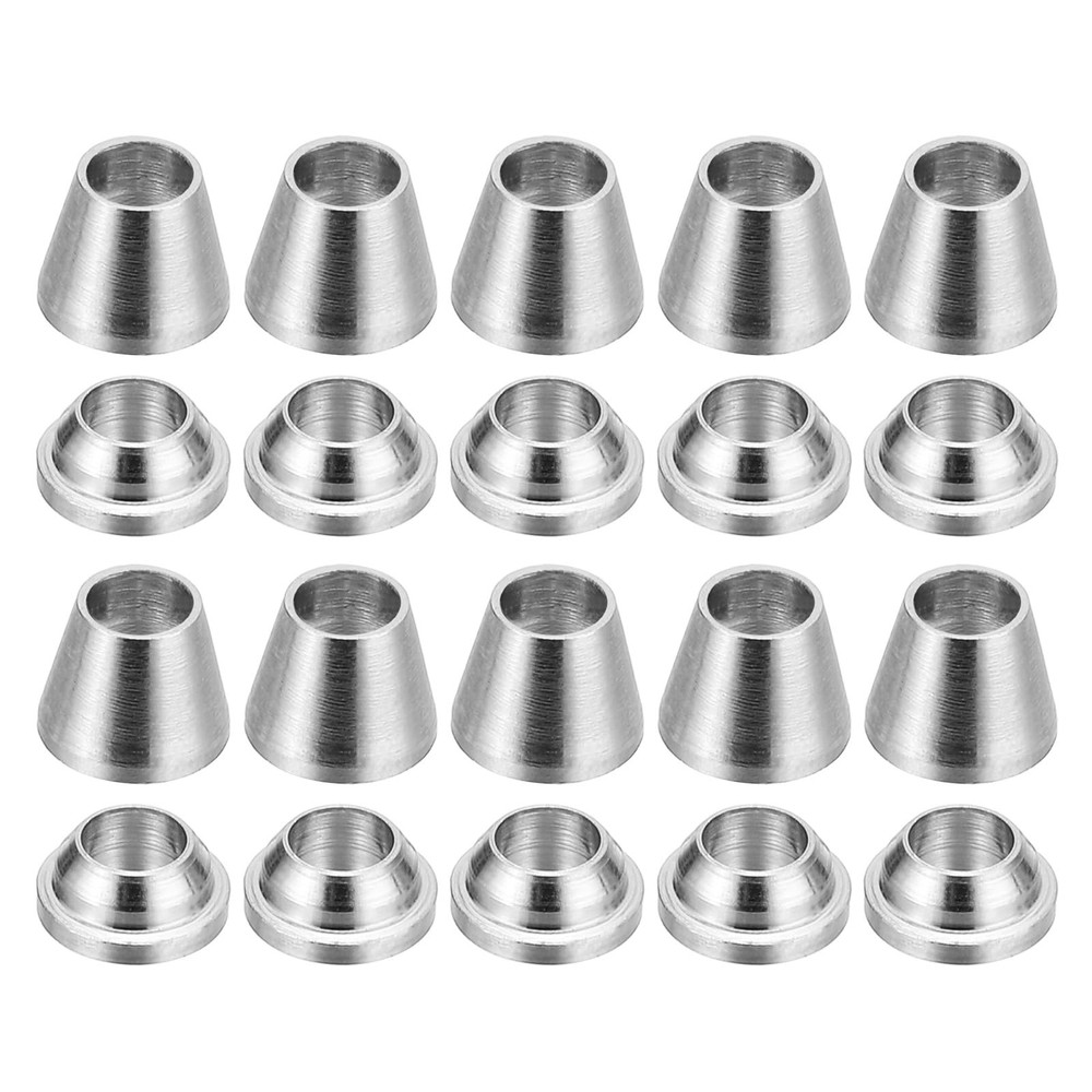 PATIKIL 1/8″ Tube OD 304 Stainless Steel Compression 1/8 Inch, Silver