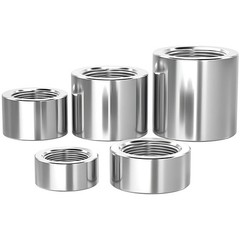 Stainless Steel Equal Female Socket with Parallel BSP Threads 1/8″ – 2″ 304/316