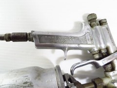 Binks Model 7 Spray Gun with Gray CO. Paint Canister, Fast 2-3 Day Ship!!!