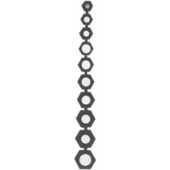 Lang Tools 521 Lang Tools (Kastar) MAGNETIC SOCKET INSERTS METRIC