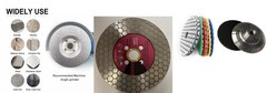 5″ Diamond Tool Kit Cutting Grinding Disc Polishing Pads Angle Grinder