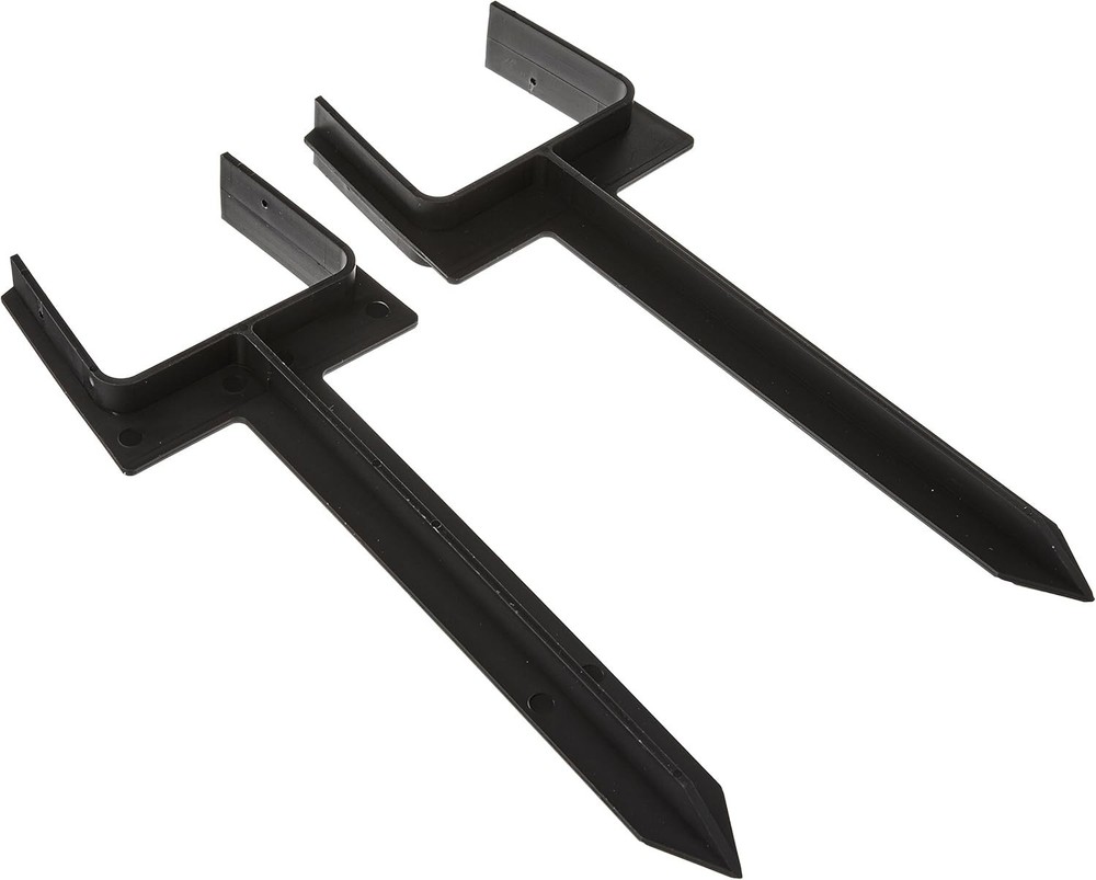 HOME PRODUCTS 85210 Downspout Anchor, 2-Pack, No Size, Gray|White