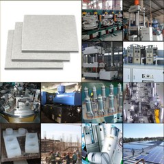 500℃/800℃ Mould Heat Shield Sheet Glass Fibre High Temperature Fireproof Board