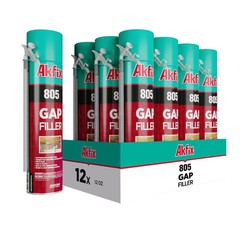 Akfix Spray Foam Insulation Expanding Gap Filler Waterproof Window & Door 12pk