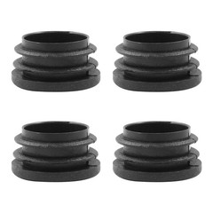 Bonsicoky 4 Pack 1-1/4 Inch (32mm) Round Plastic Hole Diameter: 1-1/4″, 4 Pcs