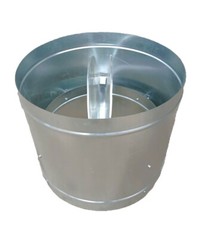 Damper Cap – Paint Spray Booth – 18 ga. Automatic Roof Ventilator, Upflow cap