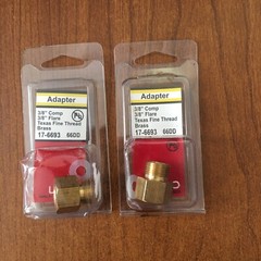 3/8×3/8 CMP Adapter,No 17-6693, Larsen Supply Co., Inc.