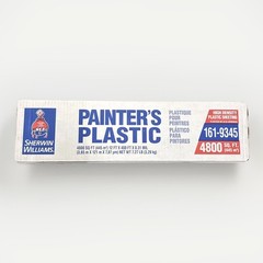 Sherwin Williams .31mil High Density Painter’s Plastic – 4800 Sq Ft – 12ftx400ft