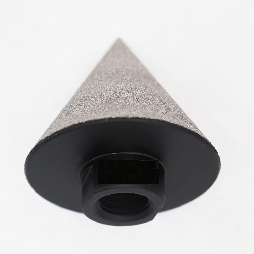 50mm 2″ Diamond Chamfer Finger Milling Bit 5 PCS Cone Mill Hole Saw Cutter Stone