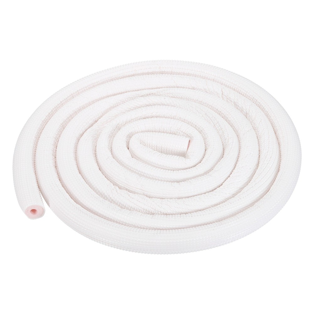 HVAC Copper Pipe Insulation Foam Tube 3/8″ ID Pipes 11ft White/Pink