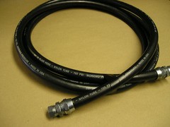 BINKS , BEDFORD 10′ LOW PRESSURE HVLP PAINT LINE HOSE 3/8″