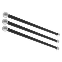 3-Pack Lamp Post Cross Arm Brackets 56 cm (22 in) Black Silver