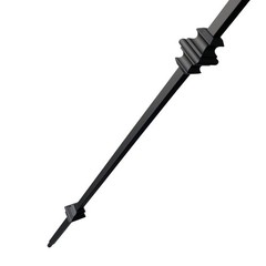 Elecmate Staircase Iron Balusters Of 10 Stair Balusters 1/2 Square Metal