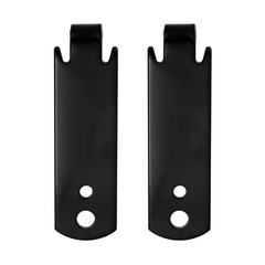 Breezliy Fence Wire Twister for T Post Clips, Barb Black-2pcs