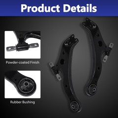 12Pcs Suspension Kit Control Arm Ball Joint Sway Bar Link Tie Rod End Camry07-11