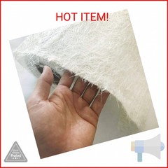 Fiberglass Chopped Strand Mat Cloth 50″ x 360″ | 50 Inch Wide 10 Yard Long | 1 o