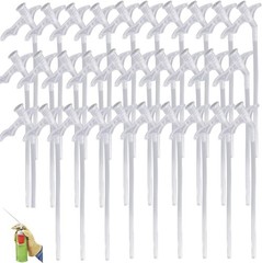 30 Pieces Spray Foam Tubes Nozzle Tips Gap Filling Foam Spray Replacement Tube T