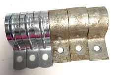ASSORTED ONE HOLE CONDUIT STRAP 3/4″, 1″, 1/2″, 1-1/4″, 2″ 1-1/2″ LOT OF 264