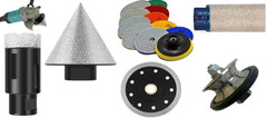 Countertop Repair Kit Diamond Drill 2″ FULL BULLNOSE Router Bit Granite Marble