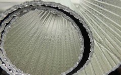REFLECTIVE BLACK PRE-CUT GARAGE DOOR INSULATION PANEL KIT: (30 ROLLS 2X4)
