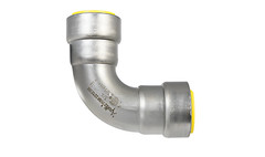 Apollo PowerPress 1/2″ 90° Elbow Fitting – Gas Rated HNBR Seals Press Coupling