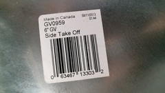 Imperial 6″ Galvanized Steel Side Take Off (GV0959) FS