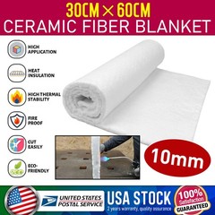 Ceramic Fiber Blanket Insulation High Temperature Fireproof Mat Pads Alternative