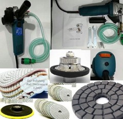 Marble wet polisher grinder B5 B10 B20 B30 stone profiler polishing pad buffer