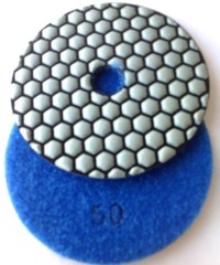 4 inch Diamond Polishing Pads Dry 50-8000 Grit Granite Marble Stone Concrete