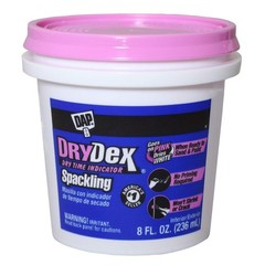 6-Pack of 1 qt Dap 12330 Interior/Exterior Spackling