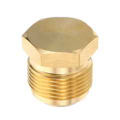 5 Pack SAE Flare Male 1/4″ 3/8″ 1/2″ 5/8″ 3/4″ Brass Seal Plug