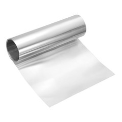 8in x 3.3ft Aluminum Flashing Roll, 0.2mm Metal Roof Panels for House Repair