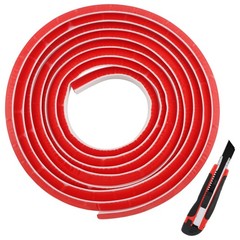 Flexible Quarter Round Molding, Peel and Stick Corner 300*1.5*1.5cm, 118 Inch