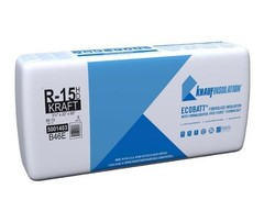 Knauf 713 SQFT 8 bags of R15 Unfaced 23 x 93 Fiberglass Fits 2X4