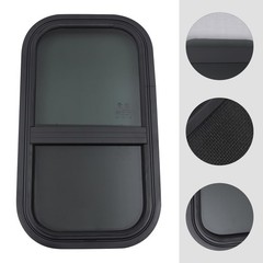 RV Window 12×22 Vertical Sliding with Screen for Camper Trailer