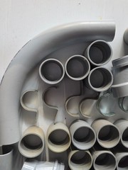 Lot of 45 2 in schedule 40 Pvc electrical conduit fittings mostly carlon brand
