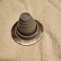#1 Gray Pipe Flashing Boot EPDM Rubber 1/4″ – 2 1/2″ Metal Roof 81820 Case Of 10
