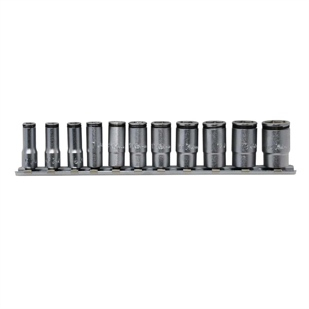 RS2350X/11Ko-ken USA Special 1/4 Sq. Dr. Semi-Deep NUT GRIP Socket Set 5-14mm –